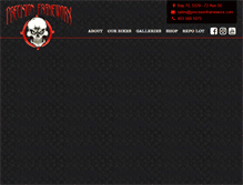 Tablet Screenshot of precisionframeworx.com